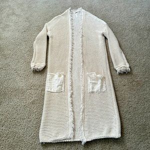 Free People Long Cardi
